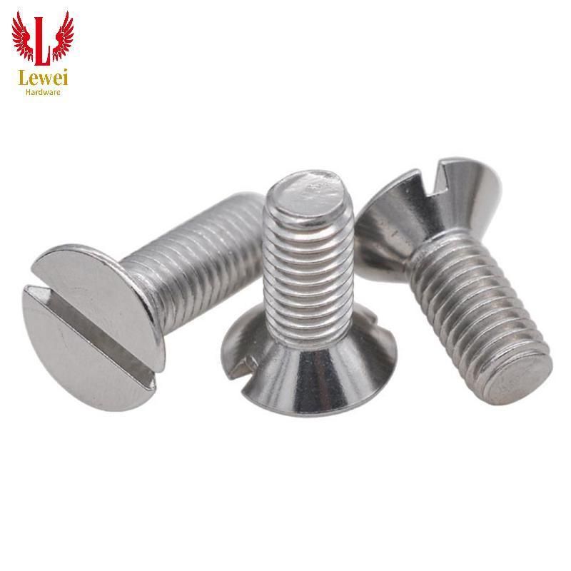Small Flat Head Screws Cruciform Slot Cross Recessed Screw Material Stainless Steel 304 316