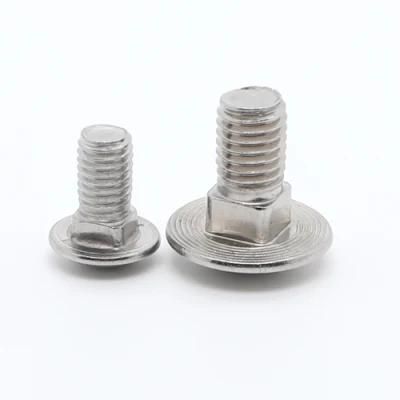Stainless Steel SUS304/316 (A2/A4) Round Head Square Neck Carriage Bolts