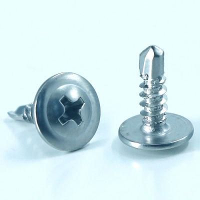 Inch Hexagon Head Self-Drilling Screws C1022 Zinc Plated