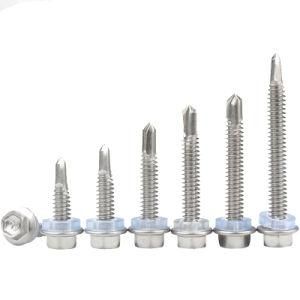 Made in China Hex Head Flange Face Stainless Steel Self Drilling Screw
