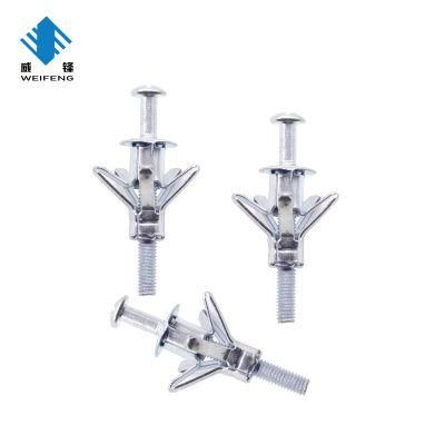 Factory Supply Bulk Packing Zinc Plated Hollow Wall Anchor