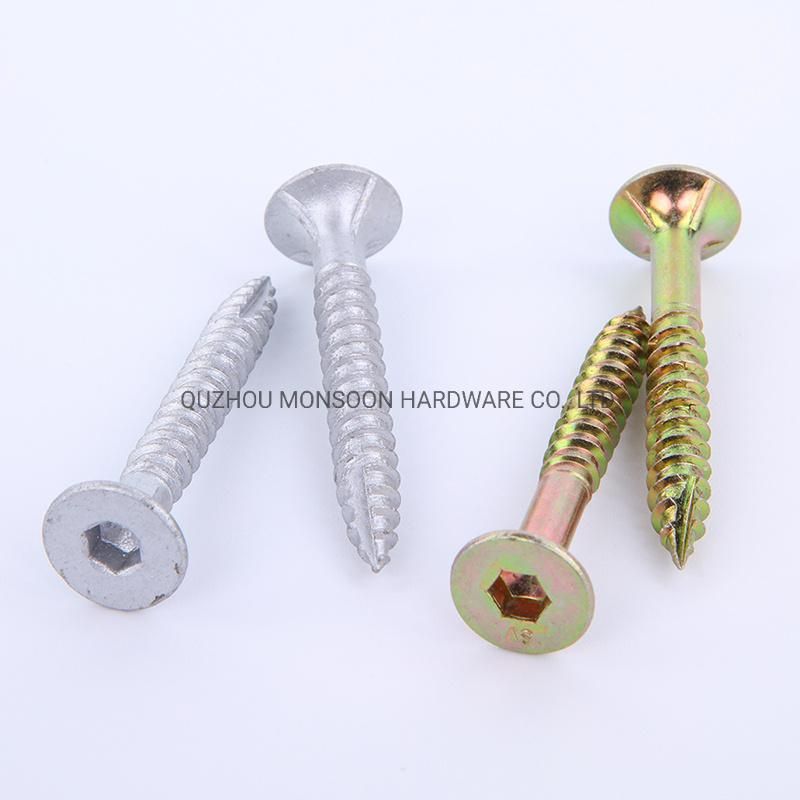 Hex Socket Head Self-Tapping Screws with Ribs