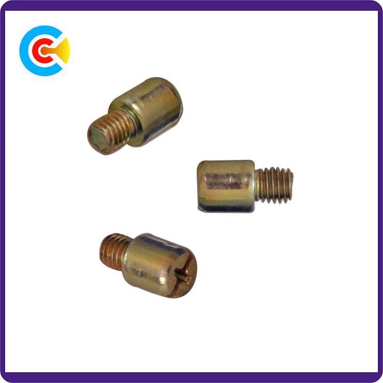 DIN/ANSI/BS/JIS Carbon-Steel/Stainless-Steel Anti-Theft Galvanized Zinc-Plated Round Screwdriver Hand Screws