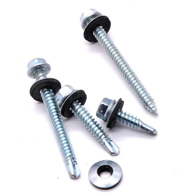High Quality Best Price Galvanized Hexagon Self Drilling Screws ISO