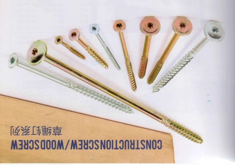 Construction Screw/Wood Screw /Chipboard Screw with Ruspert Cut Point
