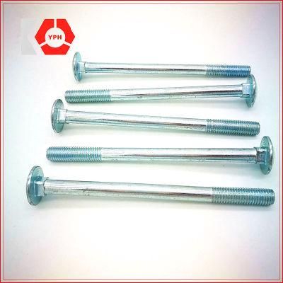 Round Head Carbon Steel Zinc Plated Carriage Bolt DIN603