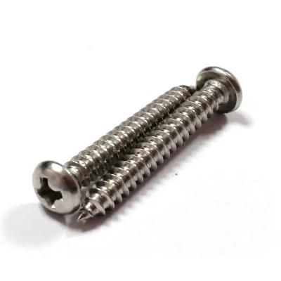M4 30mm Cross Pan Head Self Tapping Stainless Steel Screws Phillips