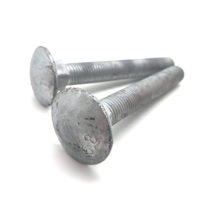 Galvanized ASTM A307 Grade a Carriage Bolt (ANSI 18.5)