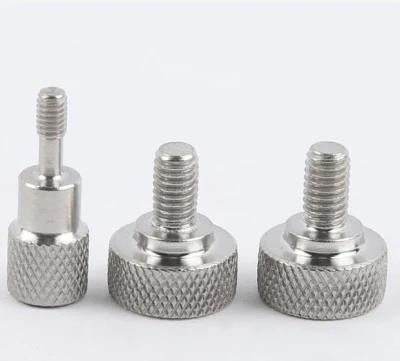 Stainless Steel Hand Thumb Screw M3 M4 M5 M6 M8 Knurled Thumb Screw