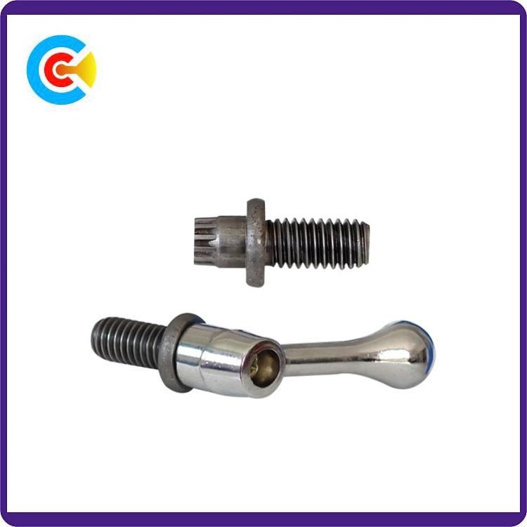 4.8/8.8/10.9/Carbon Steel Galvanized Customized Non-Standard Hobbing Car Handle Mechanical Screw