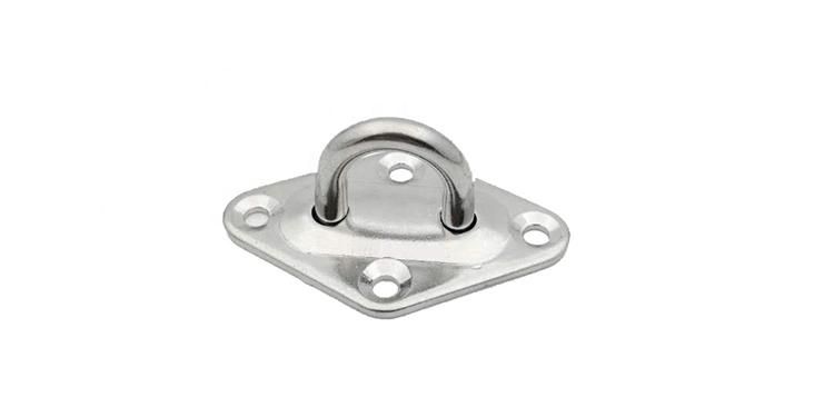 Hot Sale Stainless Steel Diamond Pad Eye Plate for Riggings