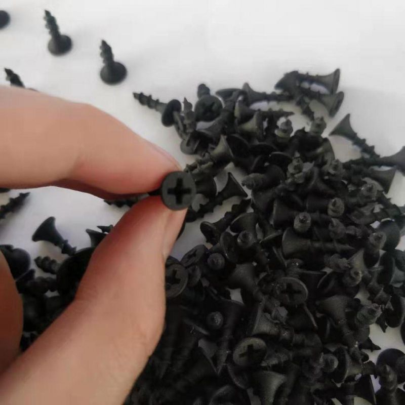 Black Drywall Screws Flat Head