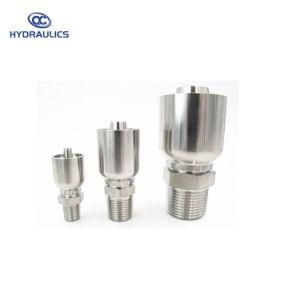 43 Series Stainless Steel Male NPT Rigid Crimp Fittings/Hydraulic Hose Fittings