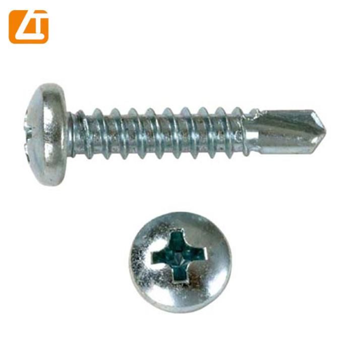 with EPDM Washer Galvanized Pan Head Self Drilling Screw