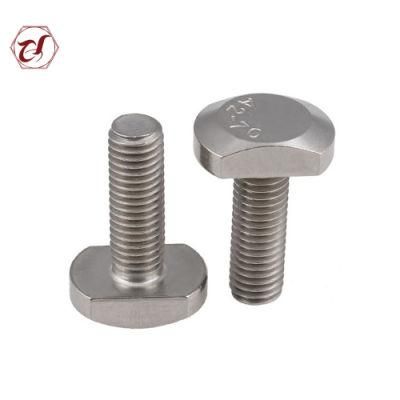 High Quality Common Bolt Square T Head Hammer Bolt