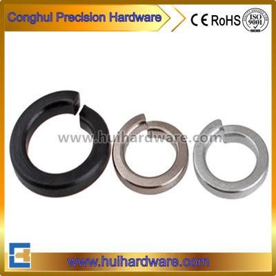 DIN127 Spring Lock Washer with Zinc Plated and Black/ Plain