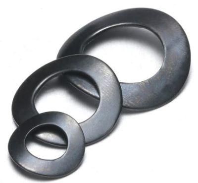 3mm 4mm Carbon Steel / Stainless Steel Gr12.9 Black Oxide Curved Pring Washer for Screw and Nut