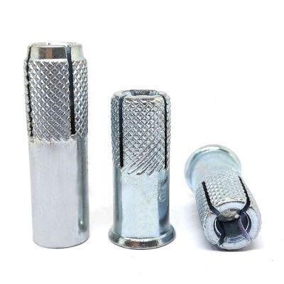Drop in Anchor with Knurl Zinc Plated