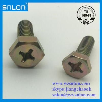 Cross Recessed Hexagon Head Cap Screws