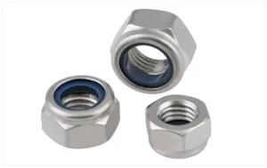 DIN985 Alloy Steel Zinc Plated Grade 10 High Strength Hex Nylon Lock Nuts