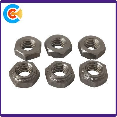 DIN ANSI JIS Bsw Stainless Steel Hex Nut Embossing Nut