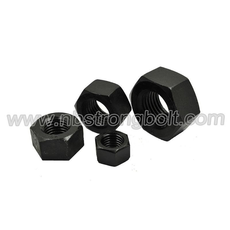 ASTM A194 Gr. 2h Heavy Hex Nut Black