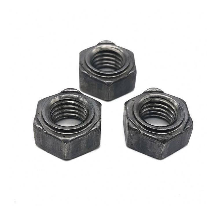 Carbon Steel SUS304 M8-M16 Hex Weld Nuts DIN929 Hexagon Welding Nut