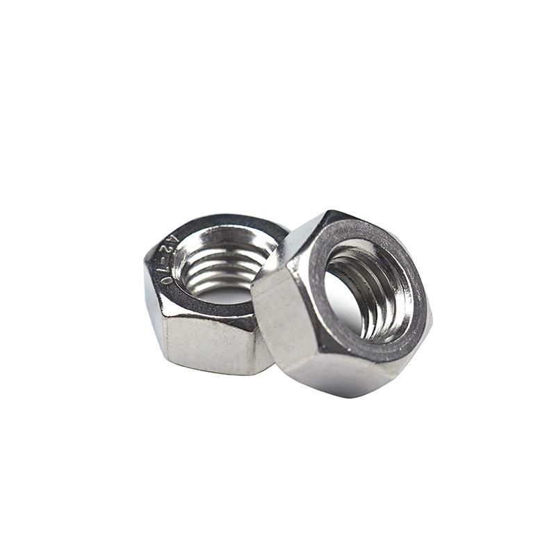 DIN934, Hex Nut, Zinc Nut, Yellow Nut, Black Nut 4.8 8.8 12.8 Galvanized Bolt and Nut