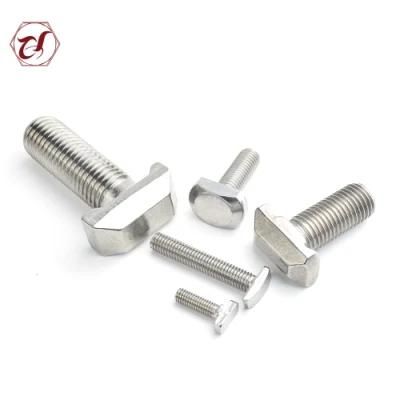 Stainless Steel 304 316 Square Head T Bolt