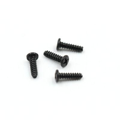 Precision Micro Electronic Screw M1 M1.2 M1.4 M1.6 Black Carbon Steel Phillips Pan Head Screw