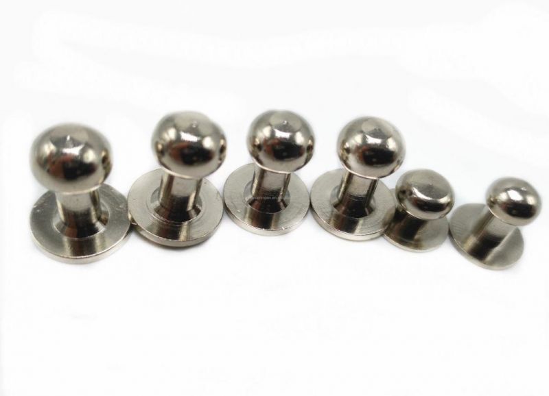 Album Binding Male Female Rivets Chicago Binding Fasteners Screws