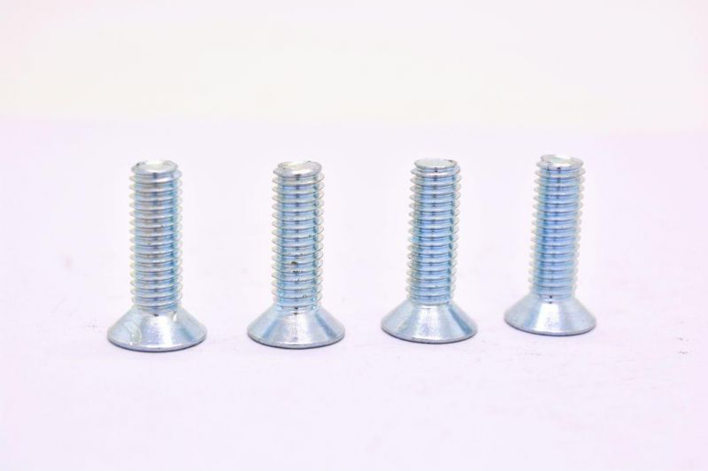 Carbon Steel Zinc Plated Countersunk Flat Head Screws with Cross Recess Galvanized