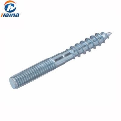 Carbon Steel Galvanized Double Head Threaded Hanger Bolt