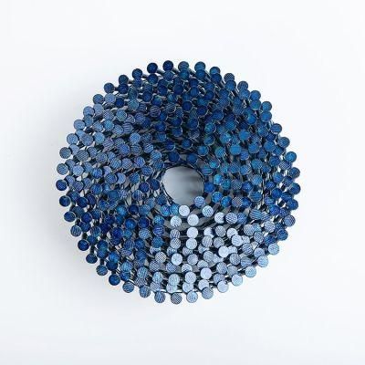 Smooth Shank Blue Coil Nail for Wooden Packaging Making