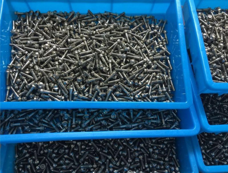 Custom CNC Machining Parts Titanium Wheel Bolts