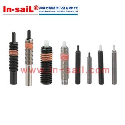 Spring Plungers Pin Style, Hexagon Socket, Plastic Pin K0318