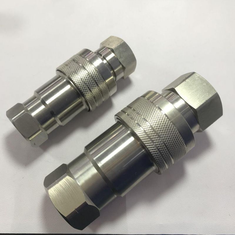 Factory Stainless Steel Hydraulic Coupler Quick Joint Quick Release Coupling