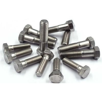 Factory Stock High Quality Plain Grade 4.8 DIN931 DIN933 ANSI ASME B18.2.1 Hex Head Bolts an Nuts