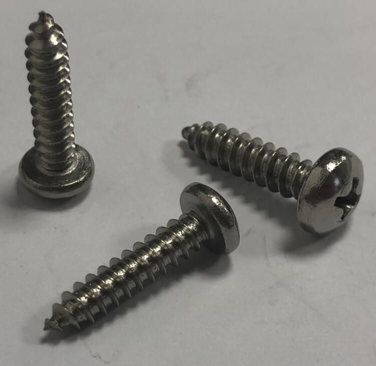 Stainless Steel 304 Phillip Pan Head Tapping Screws