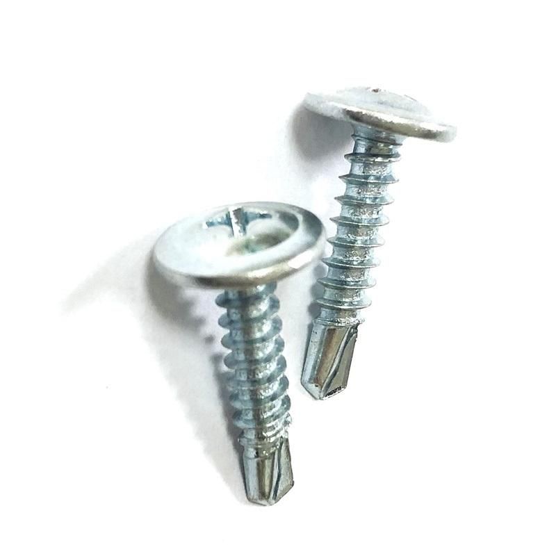 Stainless Steel M2-M6 Nickel Finish Phillips Drive Pan Head Self-Tapping Screw