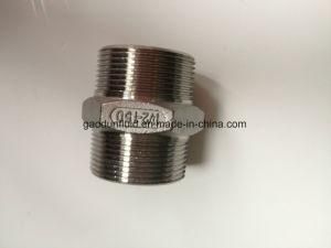 Stainless Steel Ss Fittings Hex Nipples Bsp End