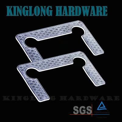 High Quality PVC Thread Material Glass Door Hinges Clear Gasket Washer