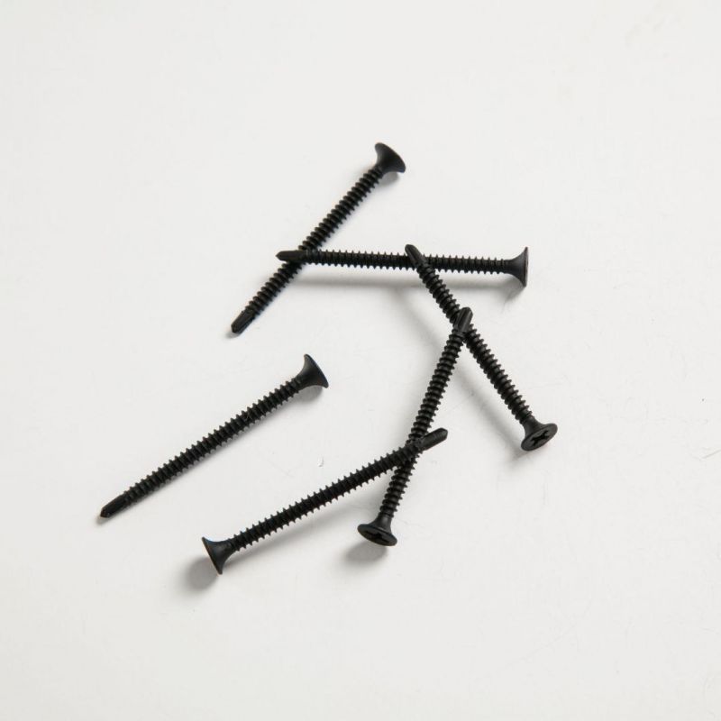 3.5X25mm Black Phosphate Drywall Self Drilling Screw