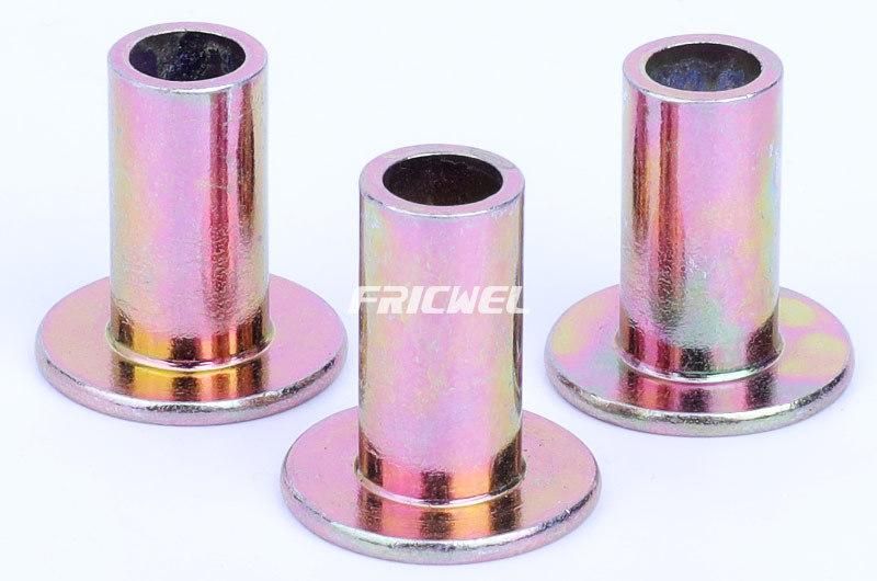 Flat Head Semi-Tubular Rivets Household Appliance Nickel Plated Rivet Wholesale 10*7