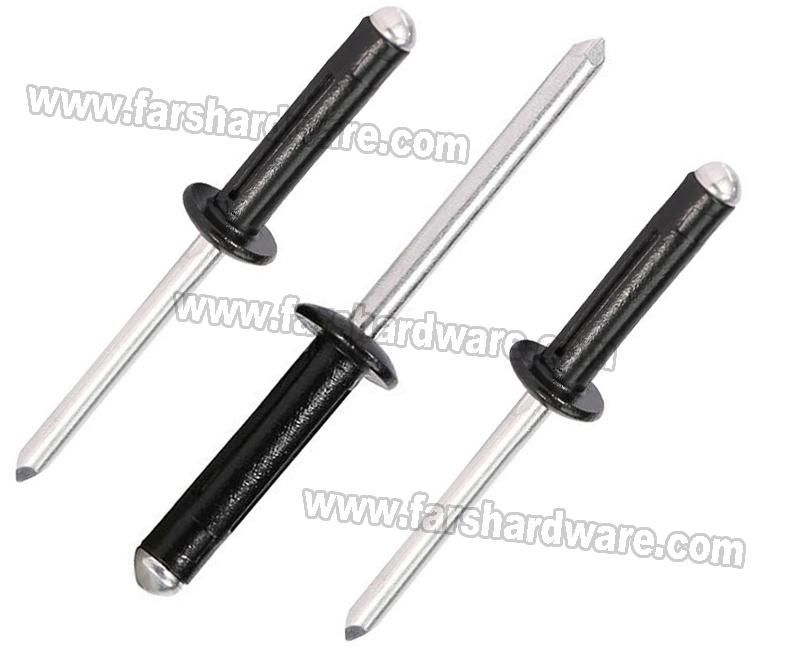 Aluminum Tri-Lock Type Large Head Pop Rivets