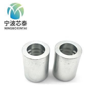 Made in China High Quality Hydraulic Hose Carbon Steel Ferrule 01200 Excavator Used Ferrule for China 3-Wire