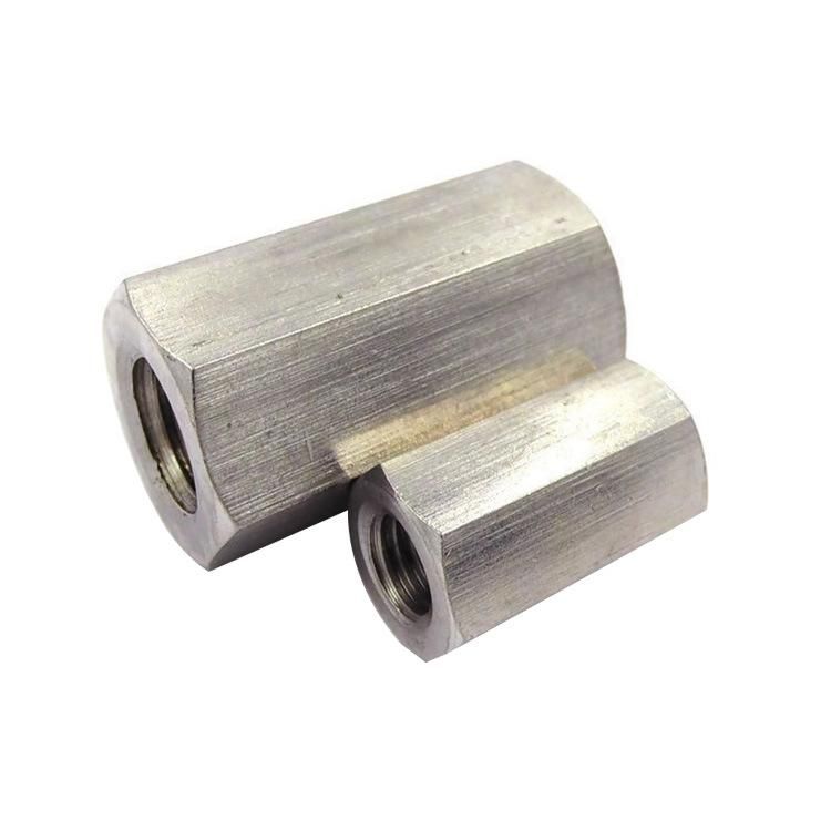 Long Hex Coupling Nut Stainless Steel DIN6334