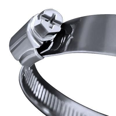 Heavy Duty Stainless Steel Easy Installation Exhaust Hose Clamps