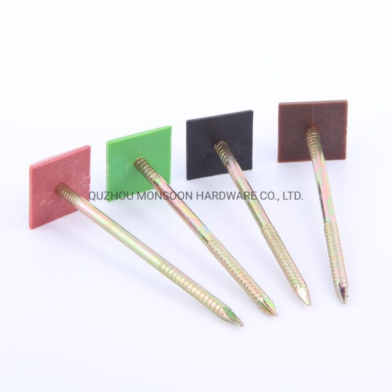plastic Head Annular Ring Pyramid Nails