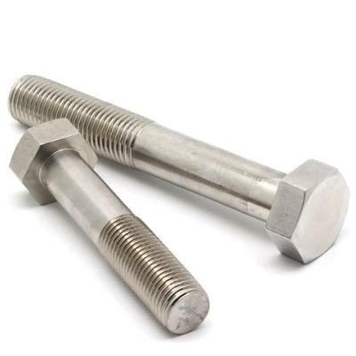 Stainless Steel 2520 310S DIN931 Partial Half Thread Large Hex Bolt and Nut and Washer